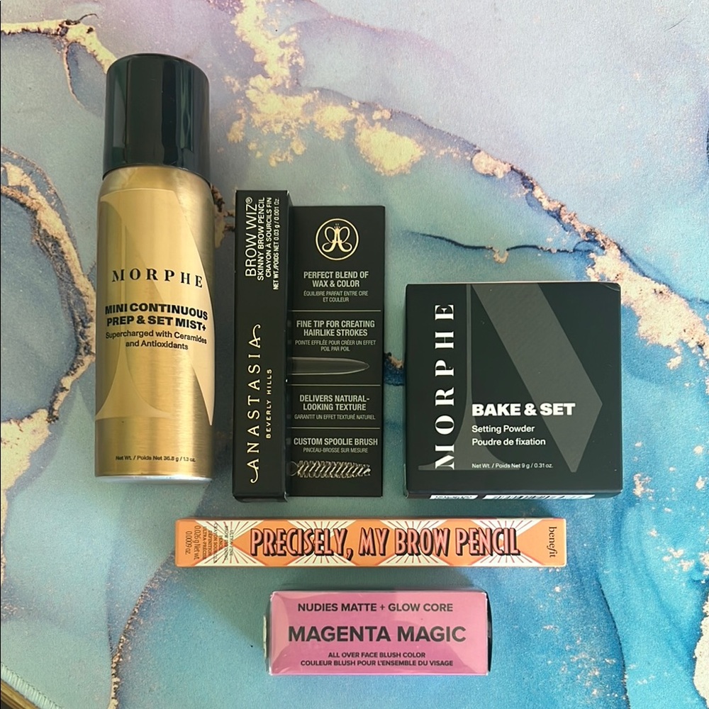 Morphe, Benefit, NudeStix & Anastasia Makeup Set. BRAND NEW